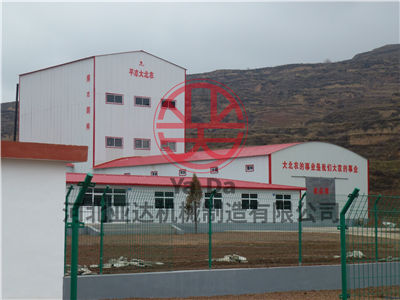 3.甘肃平凉大北农集团SZLH420自动配料加工机组